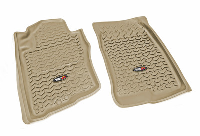 Floor Liners, Front, Tan; 05-12 Nissan Pathfinder/05-15 Xterra