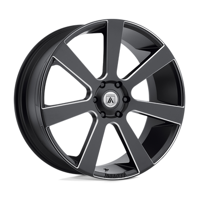 Asanti Black ABL-15 APOLLO 28X10 SATIN BLACK MILLED 6X5.5 - ABL15-28106815BM