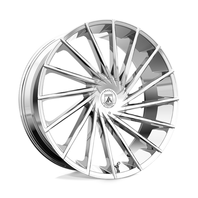 Asanti Black ABL-18 MATAR 20X8.5 CHROME BLANK - ABL18-20850030CH