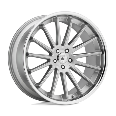 Asanti Black ABL-24 BETA 24X9 BRUSHED SILVER CHROME LIP 5X120 - ABL24-24905232SL