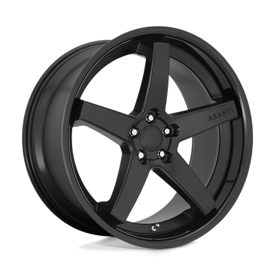 Asanti Black ABL31 REGAL 20X10.5 SATIN BLACK GLOSS BLACK LIP 5X112 - ABL31-20055638SB