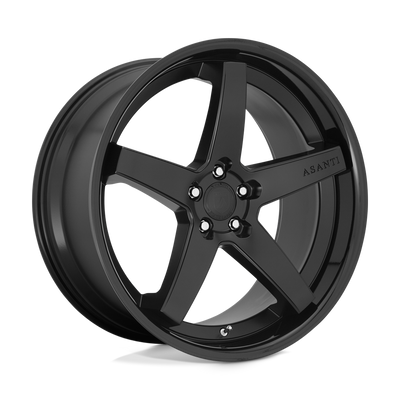Asanti Black ABL31 REGAL 22X9 SATIN BLACK GLOSS BLACK LIP 5X4.5 - ABL31-22901232SB