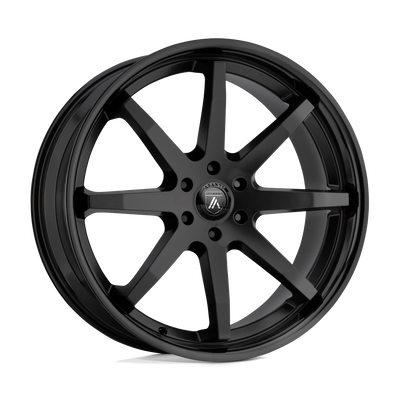 Asanti Black ABL-32 KAISER 22X9.5 SATIN BLACK GLOSS BLACK LIP 6X135 - ABL32-22963730