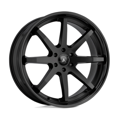 Asanti Black ABL-32 KAISER 20X9 SATIN BLACK GLOSS BLACK LIP 5X120 - ABL32-29052730