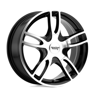 American Racing AR919 ESTRELLA 2 16X7 GLOSS BLACK MACHINED 5X4.25/4.5 - AR91967001340 American Racing AR919 ESTRELLA 2 16X7 GLOSS BLACK MACHINED 5X4.25/4.5 - AR91967001340