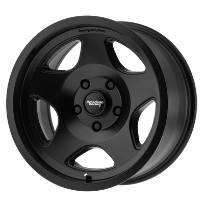 American Racing AR923 MOD 12 15X8 SATIN BLACK 5X5.5 - AR92358055719N