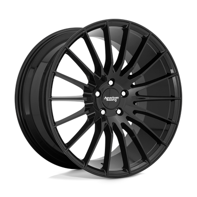 American Racing AR934 FASTLANE 20X10 GLOSS BLACK 5X120 - AR93421052340