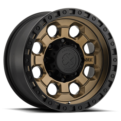 ATX Series AX201 18X9 MATTE BRONZE WITH BLACK LIP 6X5.5 - AX20189062640