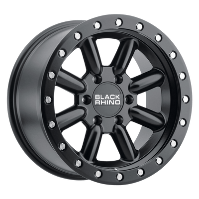Black Rhino HACHI 17X8.5 MATTE BLACK 5X5.0 - 1785HCH-05127M71