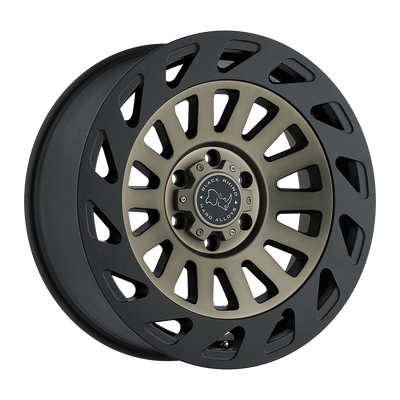 Black Rhino MADNESS 18X9 DARK TINT MACHINE FACE W/ MATTE BLACK LIP 6X135 - 1890MAD126135M87