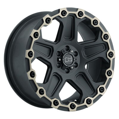 Black Rhino COG 20X9.5 MATTE BLACK W/ MACHINED FACE & DARK MATTE TINT 6X135 - 2095COG126135F87 Black Rhino COG 20X9.5 MATTE BLACK W/ MACHINED FACE & DARK MATTE TINT 6X135 - 2095COG126135F87