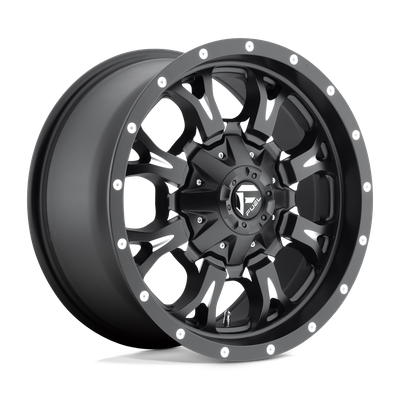 Fuel 1PC D517 KRANK 20X12 MATTE BLACK MILLED 5X4.5/5.0 - D51720202647