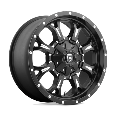 Fuel 1PC D517 KRANK 20X9 MATTE BLACK MILLED 6X135/5.5 - D51720909857