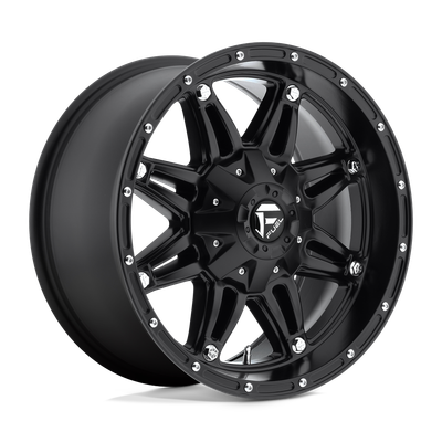 Fuel 1PC D531 HOSTAGE 20X12 MATTE BLACK 5X4.5/5.0 - D53120202647