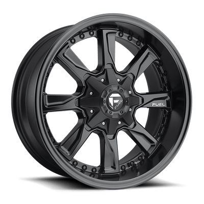 Fuel 1PC D604 HYDRO 20X9 MATTE BLACK 8X180 - D60420901857