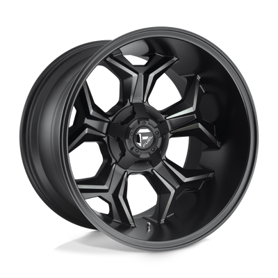 Fuel 1PC D605 AVENGER 20X12 MATTE BLACK DOUBLE DARK TINT 6X135/5.5 - D60520209847