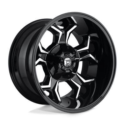 Fuel 1PC D606 AVENGER 20X12 GLOSS BLACK MILLED 8X170 - D60620201747