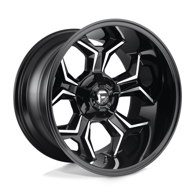Fuel 1PC D606 AVENGER 20X12 GLOSS BLACK MILLED 6X135/5.5 - D60620209847