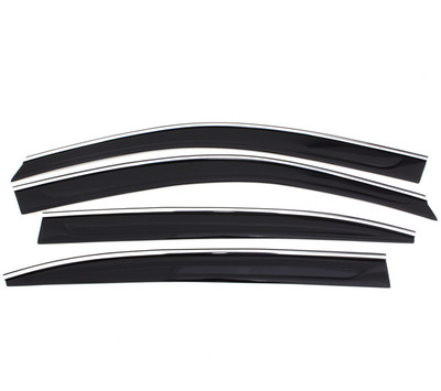 Ventvisor Low Pro 4pc Chrome Trim 794082