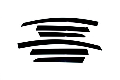 Ventvisor Low Pro 6pc Smoke 896004