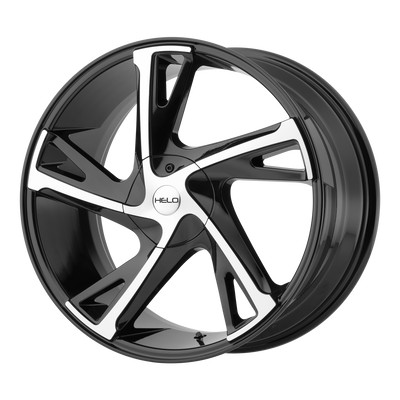 Helo HE902 16X7 GLOSS BLACK MACHINED 5X4.5/120 - HE90267017342 Helo HE902 16X7 GLOSS BLACK MACHINED 5X4.5/120 - HE90267017342
