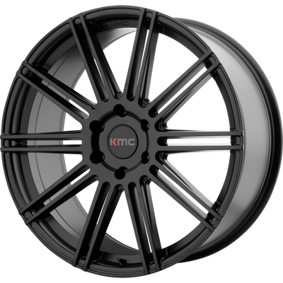 KMC KM707 CHANNEL 22X9.5 SATIN BLACK 6X5.5 - KM70722962730