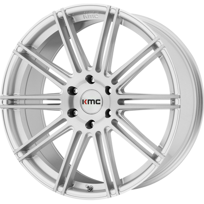 KMC KM707 CHANNEL 20X9 BRUSHED SILVER 5X120 - KM70729052430
