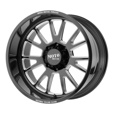 Moto Metal MO401 24X12 GLOSS BLACK MILLED BLANK - MO40124200M944N