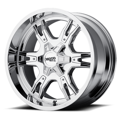 Moto Metal MO969 20X12 CHROME WITH RED AND BLACK ACCENTS 8X180 - MO96921288244N