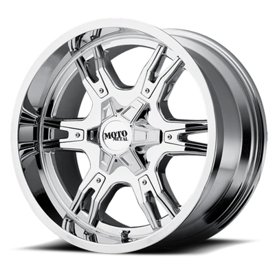 Moto Metal MO969 22X12 CHROME WITH RED AND BLACK ACCENTS 6X135 - MO96922263244N