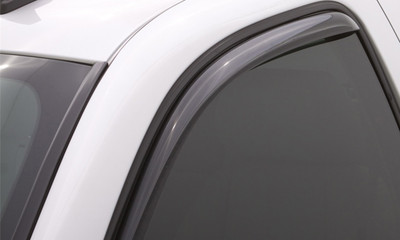 Lund 182445 Ventvisor Elite Side Window Deflectors, 2-Piece Set for 2017-2019 Nissan Titan; 2017-2019 Titan XD Fits Standard and King Cab