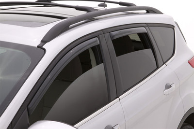 Lund 184550 Ventvisor Elite Side Window Deflectors, 4-Piece Set for 2006-2012 Ford Fusion; 2007-2012 Lincoln MKZ; 2006 Lincoln Zephyr; 2006-2010 Mercury Milan