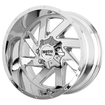 Moto Metal MO988 MELEE 22X12 CHROME 5X5.0/5.5 - MO98822235244N