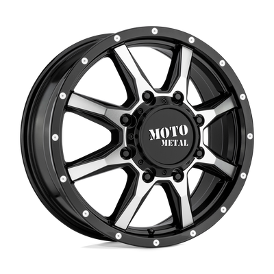 Moto Metal MO995 20X8.25 GLOSS BLACK MACHINED - FRONT 8X210 - MO995208893127