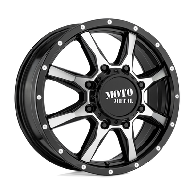 Moto Metal MO995 17X6.5 GLOSS BLACK MACHINED - FRONT 8X200 - MO995765823111