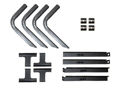 Lund 300021 Lund EZ Running Board Bracket Kit for 1998-2010 Ford Ranger Standard Cab
