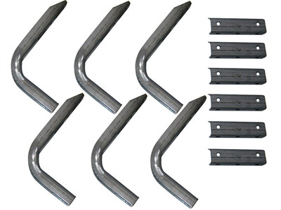Lund 300063 Lund EZ Running Board Bracket Kit for 2006-2010 Jeep Commander