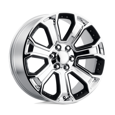 Performance Replicas PR113 22X9 CHROME WITH MATTE BLACK ACCENTS 6X5.5 - 113CM-2295824
