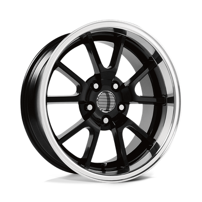 Performance Replicas PR118 18X10 GLOSS BLACK/MACHINED LIP 5X4.5 - 118B-816522