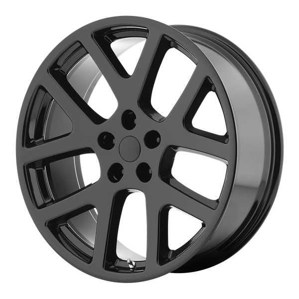 Performance Replicas PR149 20X9 GLOSS BLACK WITH CLEARCOAT 5X115 - 149GB-299018