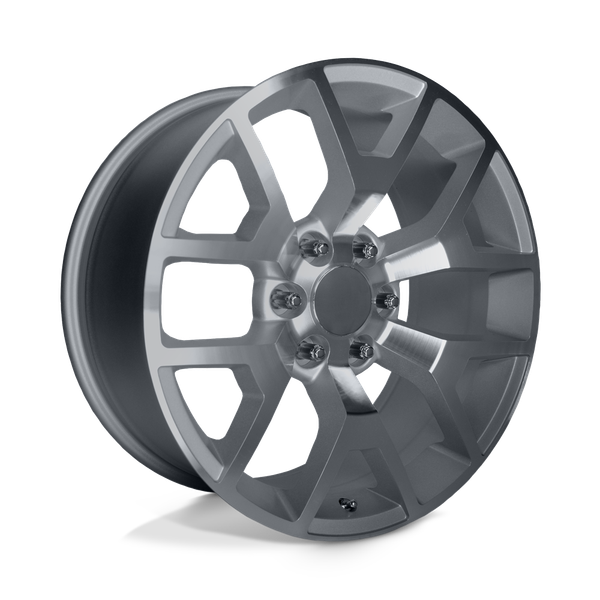 Performance Replicas PR169 22X9 SILVER WITH MACHINED SPOKES 6X5.5 - 169S-2295828