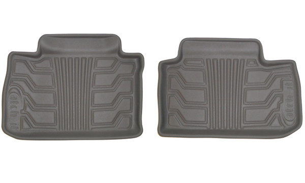 Lund 383145-G Catch-It Vinyl Floor Mat - Rear, Grey-383145-G