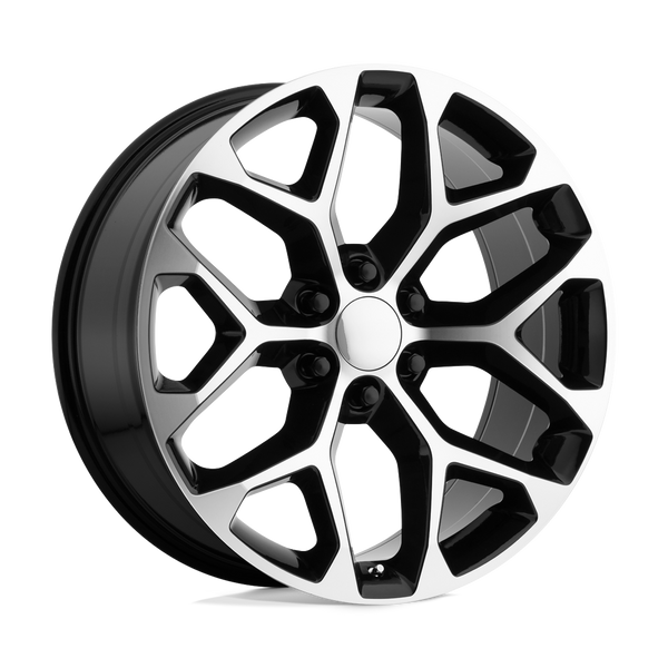 Performance Replicas PR176 24X10 GLOSS BLACK MACHINED 6X5.5 - 176BM-2415831
