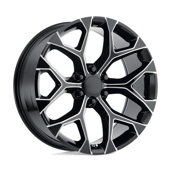 Performance Replicas PR176 20X9 GLOSS BLACK MILLED 6X5.5 - 176M-295824