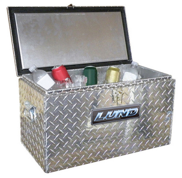 Lund 4400 Heavy Duty Aluminum Cooler, Brite Aluminum-4400
