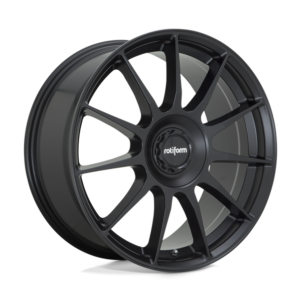 Rotiform 1PC R168 DTM 19X8.5 SATIN BLACK 5X4.25/4.5 - R168198502+35