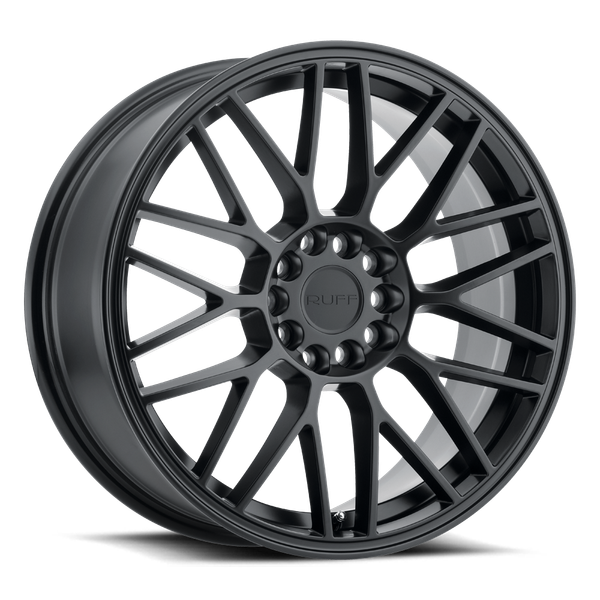 Ruff OVERDRIVE 17X7.5 MATTE BLACK 4X100/4.5 - 1775VDR384D04M72