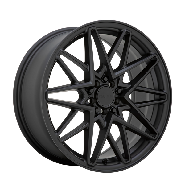 Ruff CLUTCH 18X8 MATTE BLACK 5X4.25/4.5 - 1880RDC385D84M72