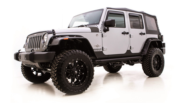 Lund 5821255 Rhino Linings Rocker Guard for 1997-2006 Jeep Wrangler(TJ)-5821255