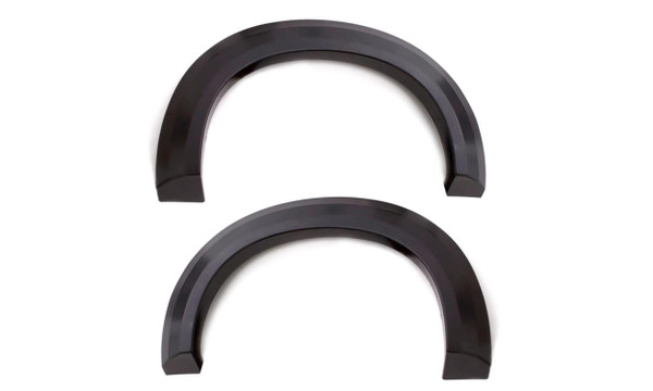 Lund EX202SB Elite Series Black Extra Wide Style Smooth Finish Rear Fender Flares for 1994-2001 Dodge Ram 1500; 1994-2002 Ram 2500, 3500 (Excludes Dually)-EX202SB